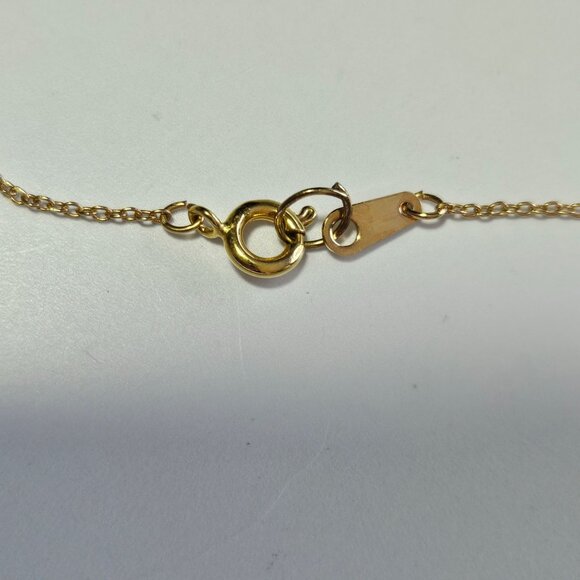 ***Final Sale*** Gold tone filigree butterfly pendant necklace - Picture 8 of 14